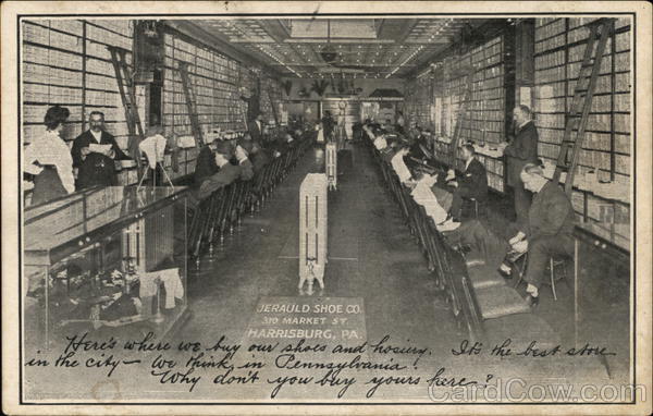 Jerauld Shoe Co. Store Harrisburg Pennsylvania
