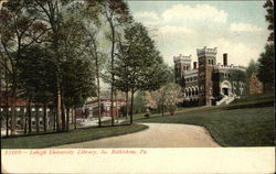 Lehigh University Library Bethlehem, PA Postcard Postcard Postcard