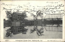 Indianapolis Canoe Club Postcard Postcard Postcard