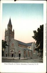 First Church of Christ-Scientist Concord, NH Postcard Postcard Postcard