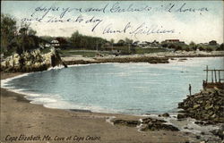 Cove at Cape Casino Cape Elizabeth, ME Postcard Postcard Postcard