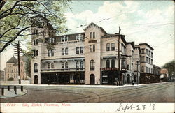 City Hotel Taunton, MA Postcard Postcard Postcard