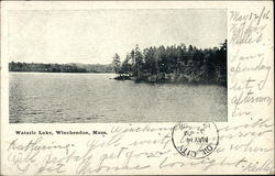 Watatic Lake Postcard