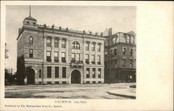 City Hall Taunton, MA Postcard Postcard Postcard