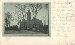 Mt. Holyoke College - Mary Lyon Hall Postcard