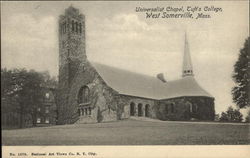 Universalist Chapel at Tuft's College Postcard