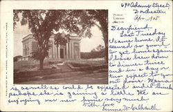 Public Library Postcard