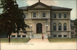 Public Library Melrose, MA Postcard Postcard Postcard