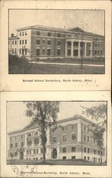 Normal School Dormitory and Building Postcard