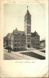 City Hall Lowell, MA Postcard Postcard Postcard