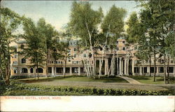 View of Aspinwall Hotel Lenox, MA Postcard Postcard Postcard