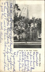 Church of the Holy Trinity Greenfield, MA Postcard Postcard Postcard