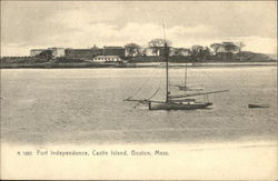 Fort Independence, Castle Island Postcard