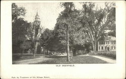 Old Deerfield Massachusetts Postcard Postcard Postcard