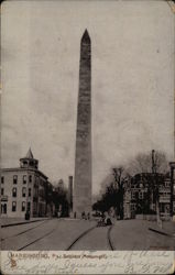 Soldiers Monument Postcard