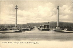 Market Street Bridge Entrance Postcard