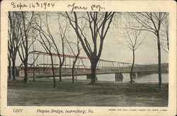 Peoples Bridge Postcard