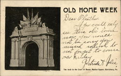 The Arch in the Court of Honor Postcard