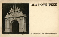 Old Home Week, The Arch in the Court of Honor Postcard