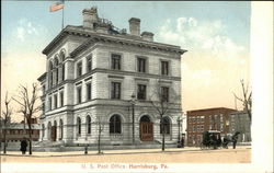 U. S. Post Office Harrisburg, PA Postcard Postcard Postcard