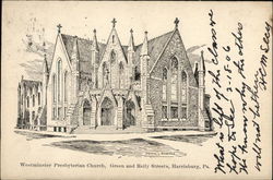 Westminster Presbyterian Church Harrisburg, PA Postcard Postcard Postcard
