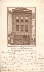 School of Commerce Building Postcard