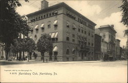 Harrisburg Club Pennsylvania Postcard Postcard Postcard