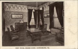 Rest Room, Moose Home Postcard