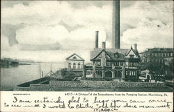 Glimpse of the Susquehanna from the Pumping Station Postcard