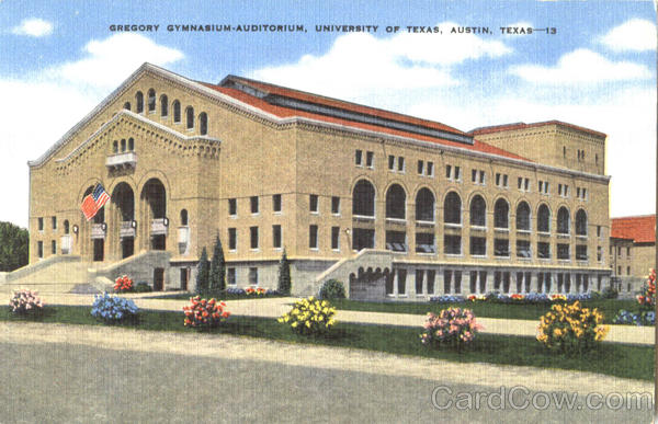 Gregory Gymnasium Auditorium Austin Texas Gregory Gymnasium Auditorium Austin Texas
