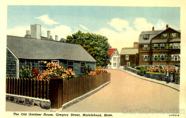 The Old Gardner House , Gregory Street Marblehead Massachusetts