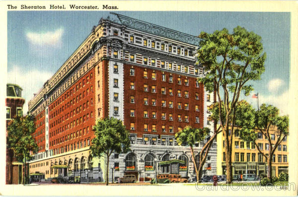 The Sheraton Hotel Worcester Massachusetts