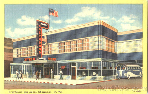 Greyhound Bus Depot Charleston West Virginia