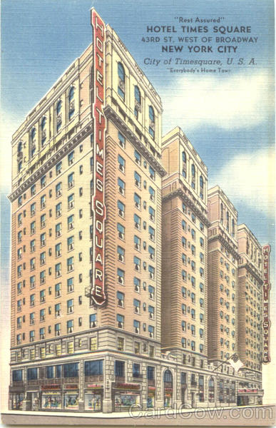 Rest Assured Hotel Times Square, 43rd Street West of Broadway New York