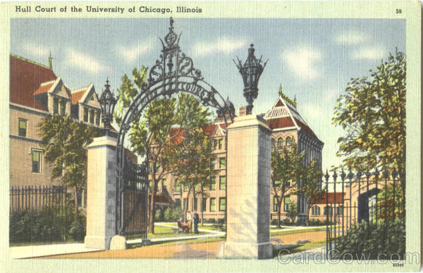 Hull Court Of The University Of Chicago Illinois