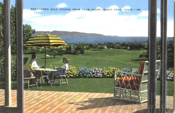 Pasatiempo Golf Course From Club House Santa Cruz California