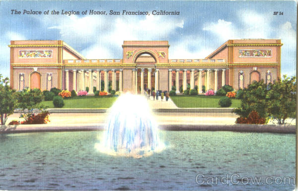 The Palace Of The Legion Of Honor San Francisco California