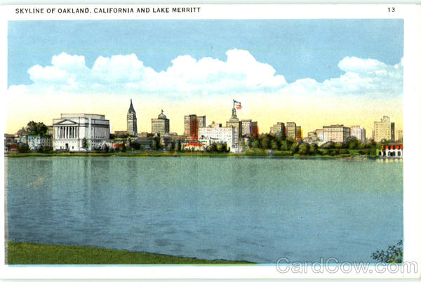 Skyline Of Oakland California