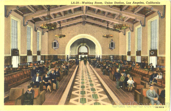 Waiting Room Union Station Los Angeles California