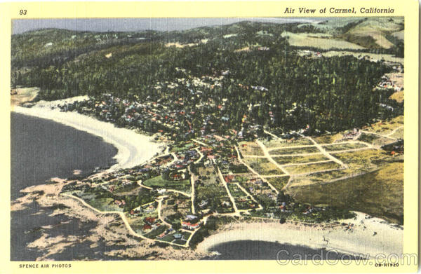 Air View Of Carmel California
