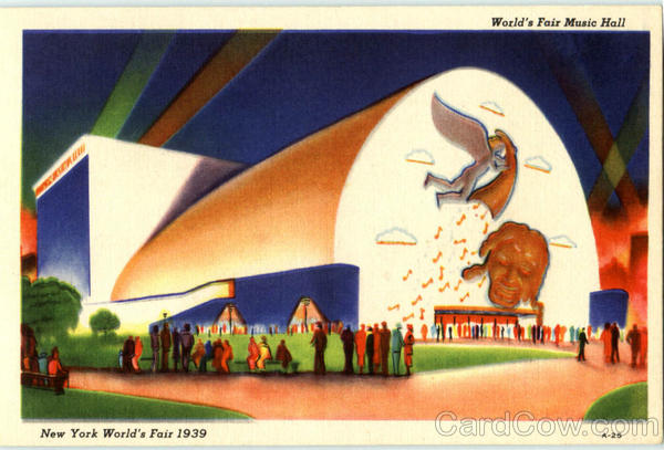 World's Fair Music Hall 1939 NY World's Fair