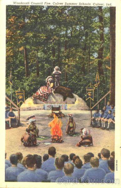 Woodcraft Council Fire Culver Indiana