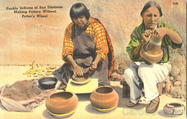 Pueblo Indians Of San Ildefonso Native Americana