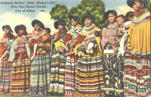 Seminole Nation Holds Mothers Day Fort Myers Florida