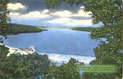 Spavinaw Dam Postcard