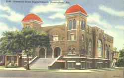 Sixteenth Street Baptist Church Birmingham, AL Postcard Postcard