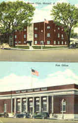 Moose Club Postcard