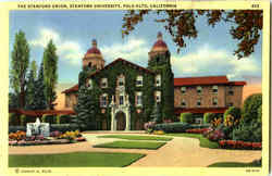 The Stanford Union, Stanford University Postcard