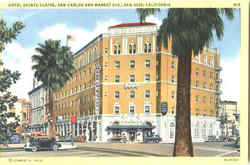 Hotel Sainte Claire, San Carlos And Market Sts. Postcard