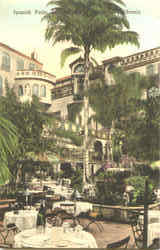Spanish Patio Museum Postcard
